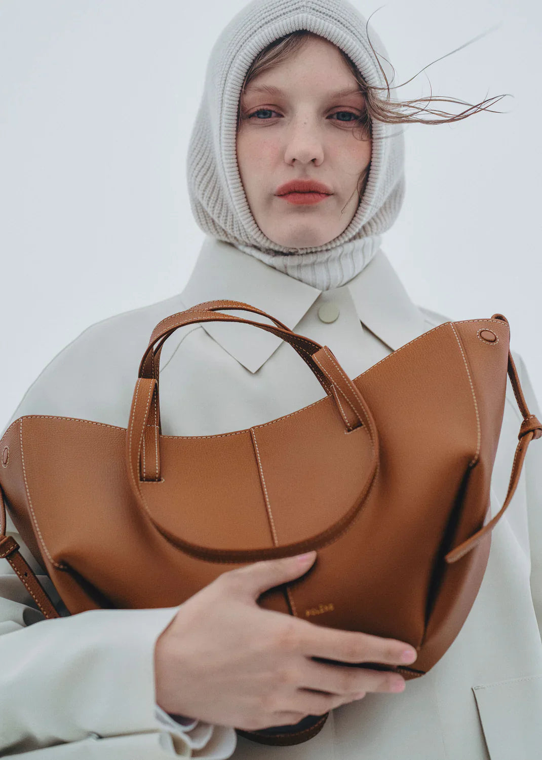 Polene Cyme Fransız Deri Çanta | Zarif & Geniş Tasarım