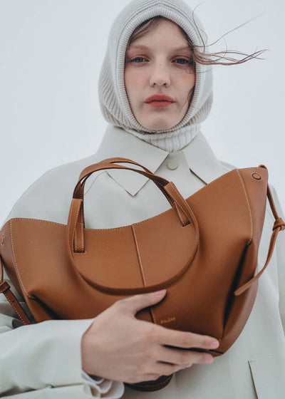 Polene Cyme Fransız Deri Çanta | Zarif & Geniş Tasarım