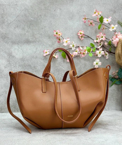 Polene Cyme Fransız Deri Çanta | Zarif & Geniş Tasarım